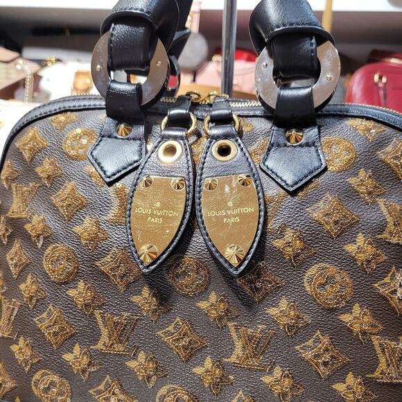 Louis Vuitton Limited edition sequin Alma handbag - Picture 2 of 8